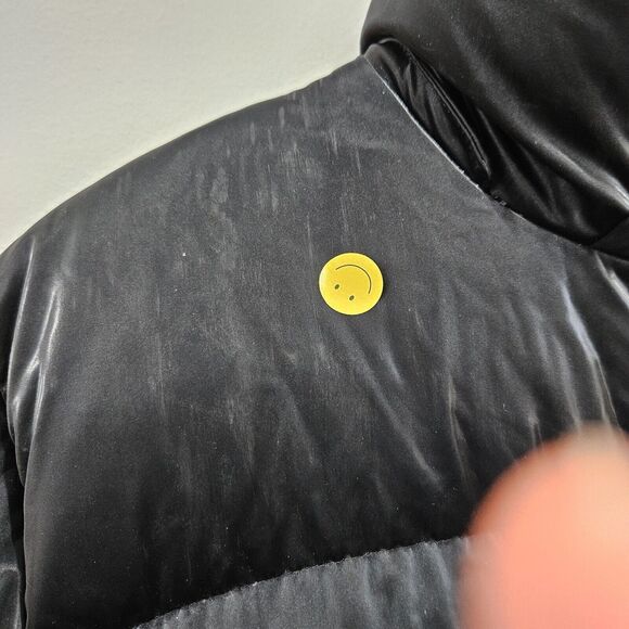 Aritzia Womens TNA Super Puff Shorty Down Puffer Jacket Plus Size 1X Black 700+ - Picture 6 of 16